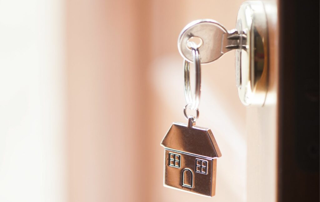 Speeding up your house purchase, key in door of house