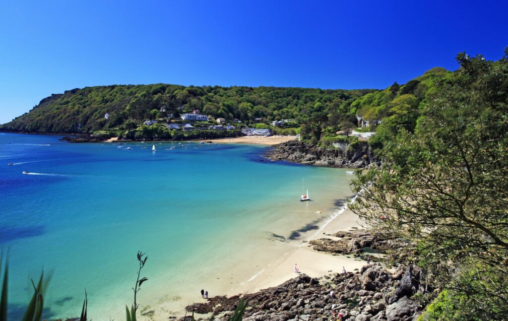 Best Air Quality in UK, Salcombe Beach Devon